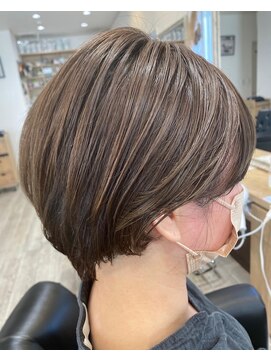 ラグジュアリーサロン ウィッシュ(Luxury Salon Wish) ナチュラルショートヘア[ショート/マッシュ/ポイントパーマ]