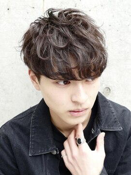 リット×ベリエ(Lit.×belier) メンズパーマ波巻きスパイラルパーマツイストパーママッシュ