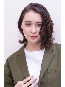 アルテ(ARTE) 【ARTE表参道/青山】モテ髪ミディアム×透明感カラー