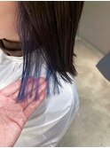 似合わせカット/イメチェンインナーカラー/ブルージュハイライト