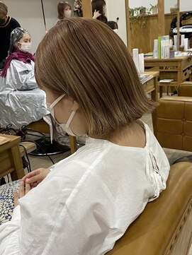 メアリー バイ メリー(marry by merry) 【立町メアリーバイメリー】☆ケアブリーチ×ミルクティー☆