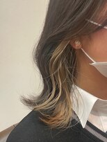 シェール(cher)&nbsp;イヤリングカラー/アッシュベージュ【cher西宮北口：MAYA】