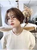 大人可愛い20代30代40代50代小顔ショートボブナチュラルショート