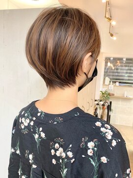 サンドシーン(sand scene) ＠thisiskaito表参道原宿/ショートヘア/ショートボブ/グレージュ