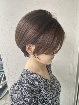 デイジー インデックスヘア 大島店(DAISY index hair) 黄金比ショート×透明感抜群カラー¥9900
