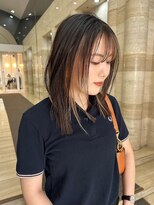 リト(riTo)&nbsp;10代20代30代/インナーカラー　フルバング/ミディアム