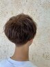 ［メンズNO.3］カット＋特殊パーマ＋眉カット　
