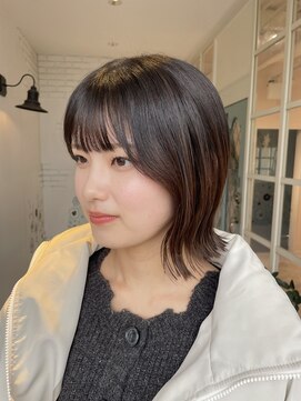 ユイバイラドンナ(Huit by LADONNA) ぱつっとボブ :)