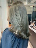 アルバム 銀座(ALBUM GINZA)&nbsp;オリーブグレージュ_ハッシュカットレッドブラウン_ba474873