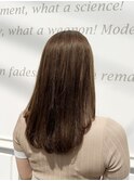 20代30代40代 大人の柔らかニュアンスブラウンカラー