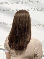 六本木美容室 白金店&nbsp;20代30代40代 大人の柔らかニュアンスブラウンカラー