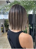 長持ちコントラストバレイヤージュ