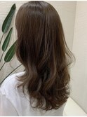ミルクティーベージュダブルカラーケアブリーチハイライトカラー