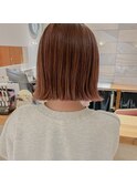 ぱつっとボブ
