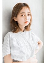 エレノア 自由が丘ANNEX(Eleanor)&nbsp;【お手入れ簡単♪】シースルーバング×明るめカラー