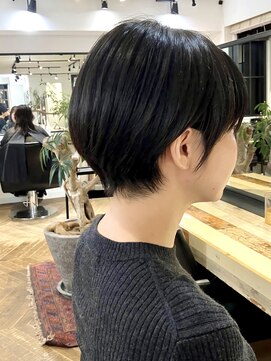 ファイブシーン アオヤマ(5SCENE AOYAMA) ショートパーマショートカット前髪あり前髪なし20代30代40代