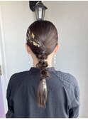 ローポニーアレンジ