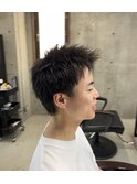 スパイキーショート/ジェットモヒカン/ショートバング/men's