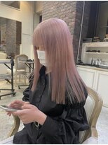 エイチ(H eitf)&nbsp;【原宿エイチ】春のイメチェン ピンクベージュ シアピンク