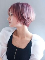 シオン(shion)&nbsp;ピンクヘアーワンレンピンクグレープフルーツ_ba506704