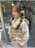 【平林鼓】卒業式のset、着付けもお任せください!