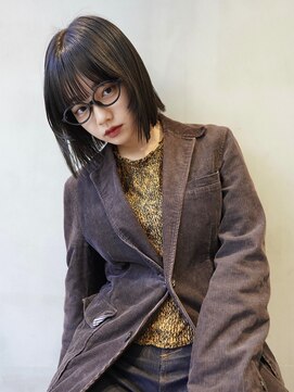 ニコ トウキョウ ヨコハマ(nico) ミニボブ/切りっぱなし/ボブ/縮毛矯正/タッセルボブ