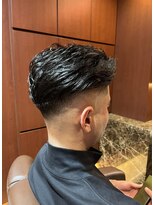 ヘアモード キクチ 銀座店&nbsp;銀座　理容室　個室　床屋　外国人風ヘア　ナチュラルバック