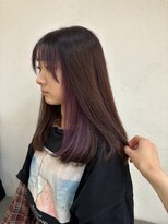 アコレ カリテ 草津店(ACCOLE qualite)&nbsp;ラベンダーカラー/インナーカラー/フェイスフレーミング