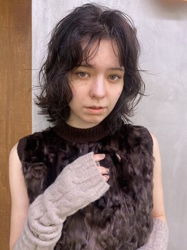 シキムーン 横浜(siki MOON) 地毛風カラー/くびれヘア/ニュアンスパーマ[横浜/横浜駅]