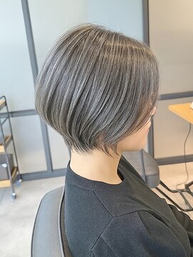 ヘアーカッティングガーデン ジャック モアザン 梅田店 ボブ/ショートボブ/ハイライト/30代/40代/大人女性/白髪ぼかし