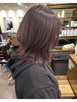 トリート 南行徳本店(TREAT)&nbsp;レイヤー×ラベンダーグレージュ♪