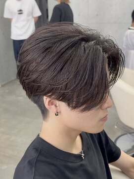 エデアンホンテン メンズサロン(EDEAN 本店 (旧:EDEAN 上通)) センターパート ニュアンスパーマ 熊本センターパート