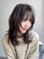 ユニ(uni)&nbsp;レイヤーカット.アッシュブラウン