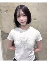 ボタン 熊本(VOTAN)&nbsp;ボブカット/ボブレイヤー/顔まわりレイヤー/透明感カラー