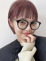 アム(am)&nbsp;大人ボブ大人ショートボブ切りっぱなしボブ前髪あり前下がりボブ