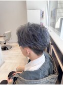 MEN’S HAIR/波巻ツイストスパイラル/フェザーパーマ/南越谷