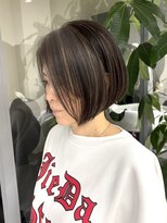 GBG 自由が丘&nbsp;くびれボブ40代50代グレイカラー白髪染め白髪ぼかし