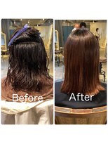 髪質改善と縮毛矯正の専門店 サンティエ(scintiller)&nbsp;髪質改善/縮毛矯正/美髪/艶髪/弱酸性縮毛矯正/美髪ストレート