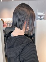 ヘアーエスクールシーユー 枚方T-SITE店(hair S.COEUR×Cu)&nbsp;丸くないボブ/ヘイリーボブ/切りっぱなしボブ/大阪枚方美容室