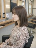 ミディアムレイヤーボブ