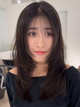 レイ(Lay.) ブリーチハイライト髪質改善ダブルカラーレイヤーカット