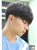 刈り上げマッシュツーブロックナチュラルノーセット
