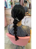 ミーネピンク 行徳(Miene Pink) 大人かわいいヘアアレンジ20代30代40代☆髪質改善【Pink】