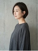 大人女性向けの上品ショートボブ