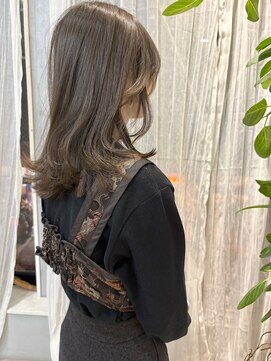 ミント(mint) mint☆しっかり赤味を抑えて☆オリーブグレージュ