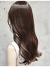 【AKI限定】大人世代の髪質改善艶カラー+似合せカット+髪質改善TR ¥9,900