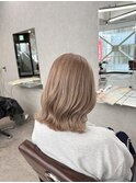 ミルクティーグレージュ
