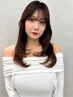 《朝5分でスタイリングできる》レイヤーカット+シャンプー【冨永担当】￥6,000