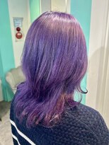 マティーナ ヘアー 池袋(Matina hair)&nbsp;【ウルフ　ラベンダーカラー】池袋美容室