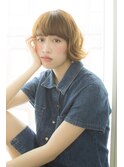【salon de MiLK原宿】ゆるふわショートボブ